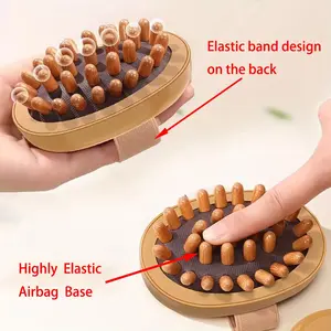 Universal Essential Oil Massage Brush, Abdominal and Full Body Massager, Gua Sha Massage Comb, Meridian Brush Tool, Relaxing Therapy Device, Abdomen Brush