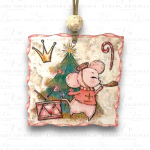 Nutcracker Christmas Mouse Ornament