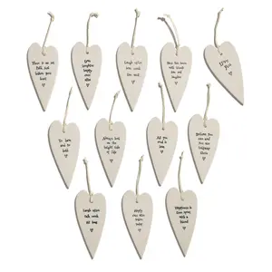 Ceramic Heart Ornament