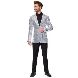 Suitmeister Silver Sequins Blazer