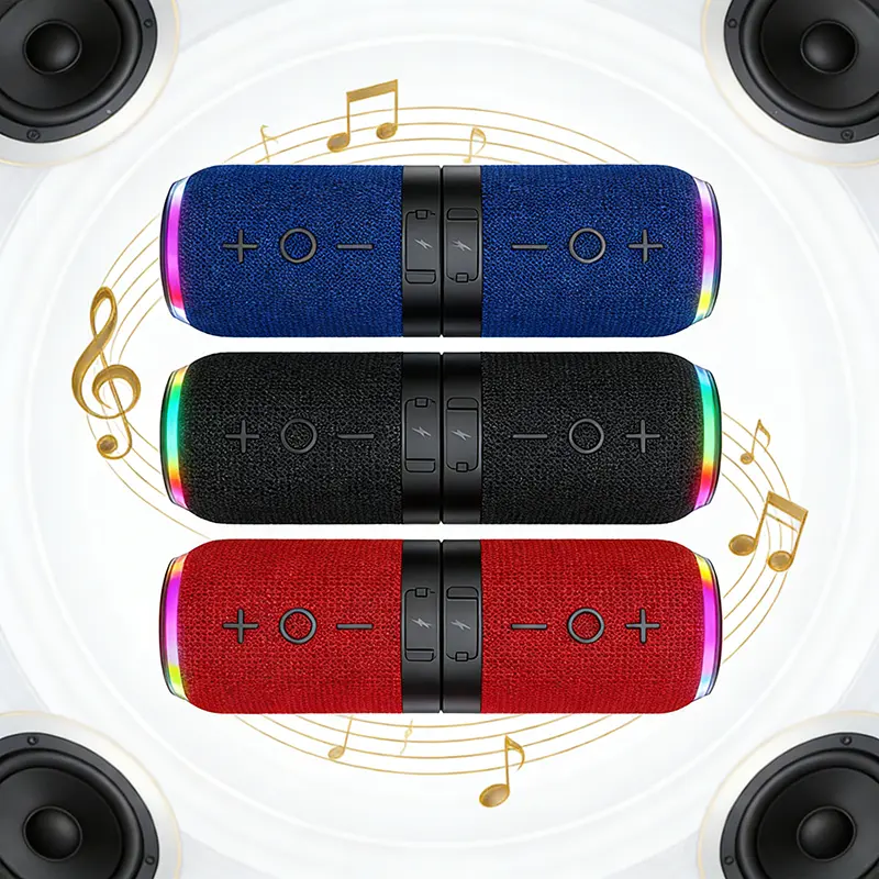 2-in-1 Magnetic Split Wireless Rechargeable Bluetooth Speaker - Loud Stereo Audio, Portable Waterproof for Home, Outdoor Use, Wireless Rechargeable Speaker