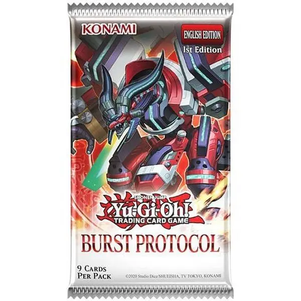 Burst Protocol Booster Pack, Yugioh TCG