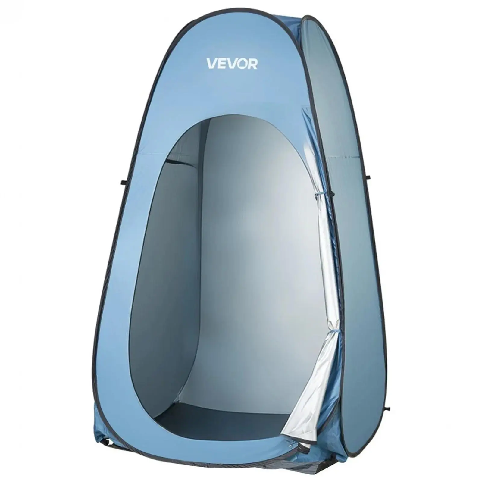 【SummerFinds】VEVOR Pop up Privacy Tent, Instant Portable Privacy Tent Changing Room with Bag, Ground Stakes, Ropes, Carry Bag, 190T Polyester with Silver Coating, Quick Setup, for Camping, Beach, Fishing