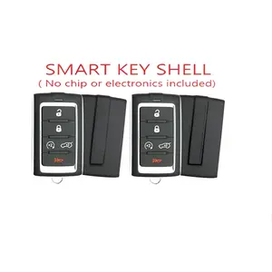 X2 Remote Smart Key SHELL Compatible with Jeep Wagoneer 2021 - 2026 M3NWXF0B1 68469565AA