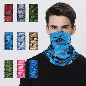 Multifunctional Neck Gaiter & Face Mask — UV-Resistant Polyester Fabric — Breathable, Sun-Protective Outdoor Sports Headwear — Versatile "Magic" Face/Neck Cover — Ideal for Cycling, Motorcycling, Fishing, and Outdoor Activities