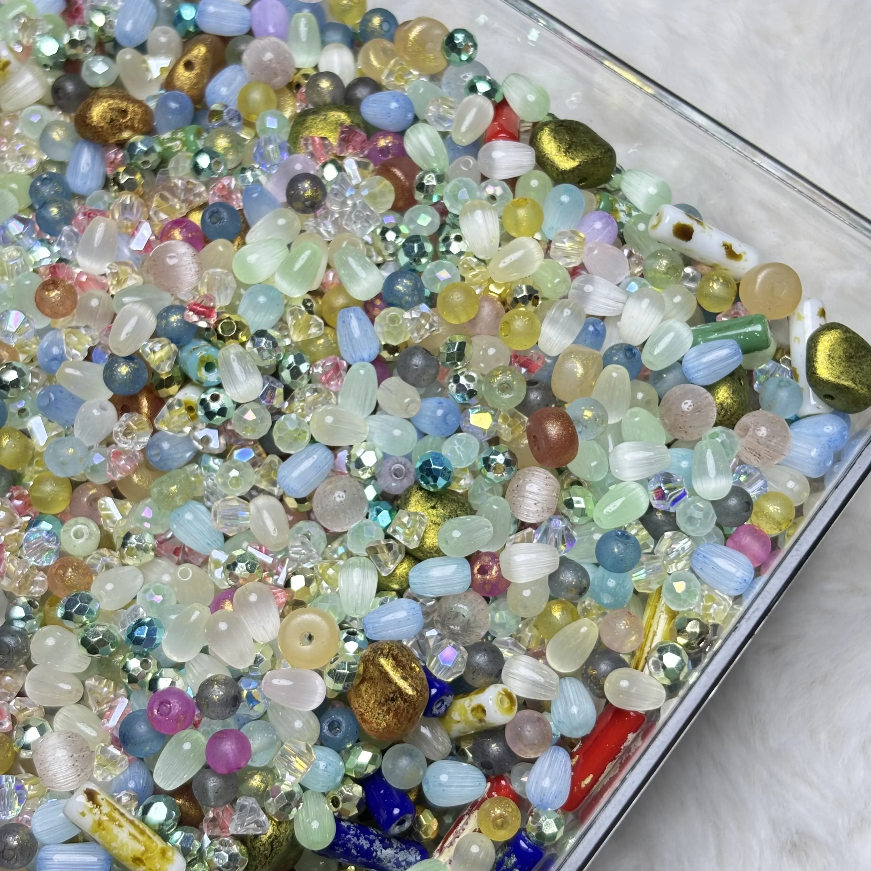 【A320 】Vintage Mixed‑Shape Assorted Seed Beads Beads for Jewel