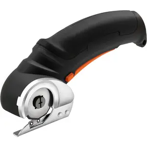 Cordless Electric , 4.2V Cardboard  Tool for Cardboard Carpet Leather Packages Plastic with Rechargeable  Black