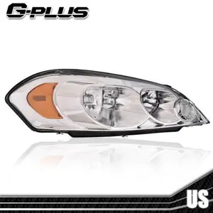 Fit For 06-13 Chevy Impala/2006-07 Monte Carlo Clear Lens Headlights Right Side