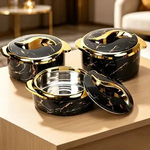 Lightweight and Luxury 3-Piece Stainless Steel Food Storage Box - Marble Pattern Appearance, Large Capacity with Lid, Thermal Insulation, Suitable for Outdoor Use, Durable Office Lunch Box, Outdoor Insulated Lunch Bento Box White storage organization