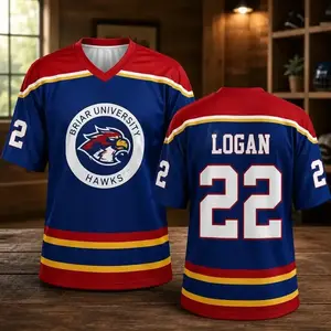 Custom Briar University Hockey Jersey – Personalized BookTok Inspired Sports Shirt, Retro Romance Reader Gift for Hockey Fans & Book Lovers