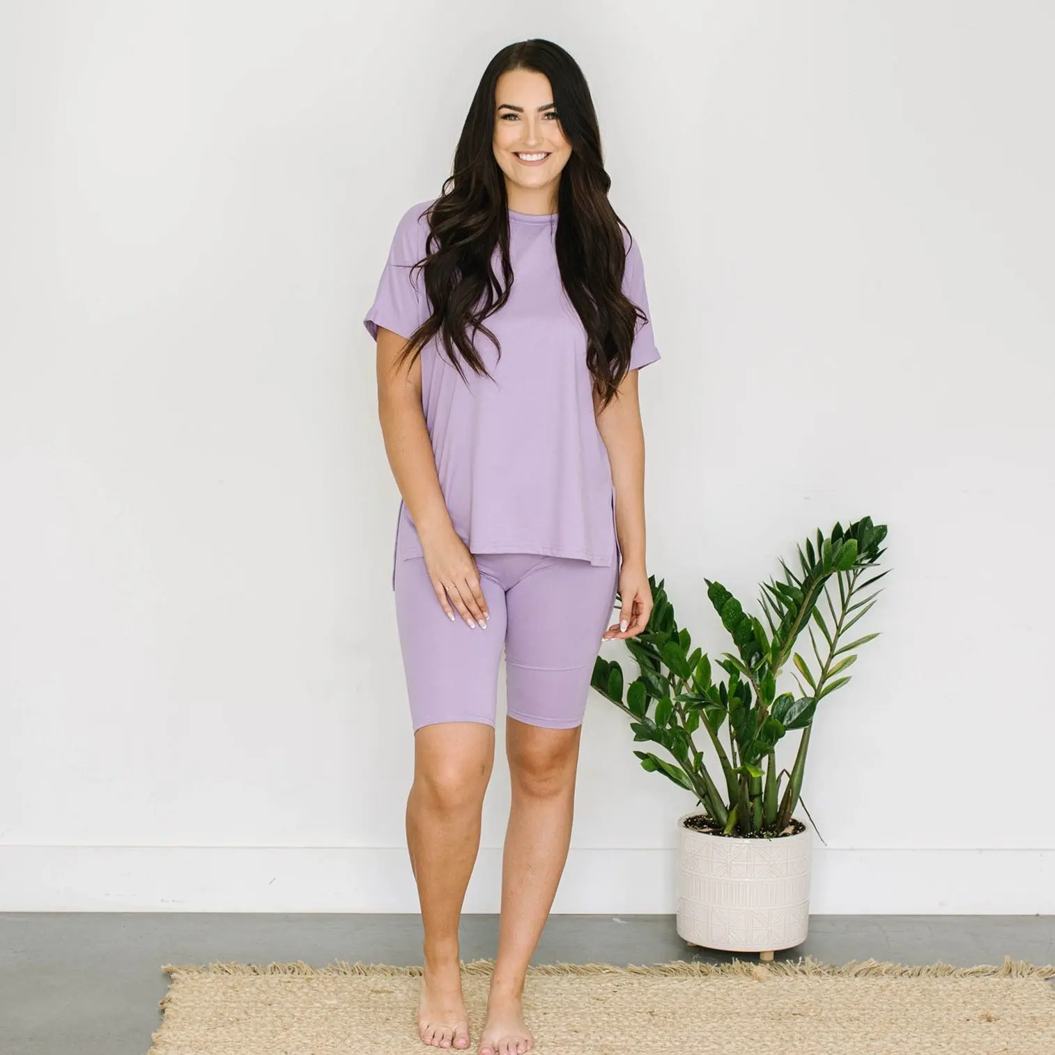 Hazel Loungewear Set - Lilac