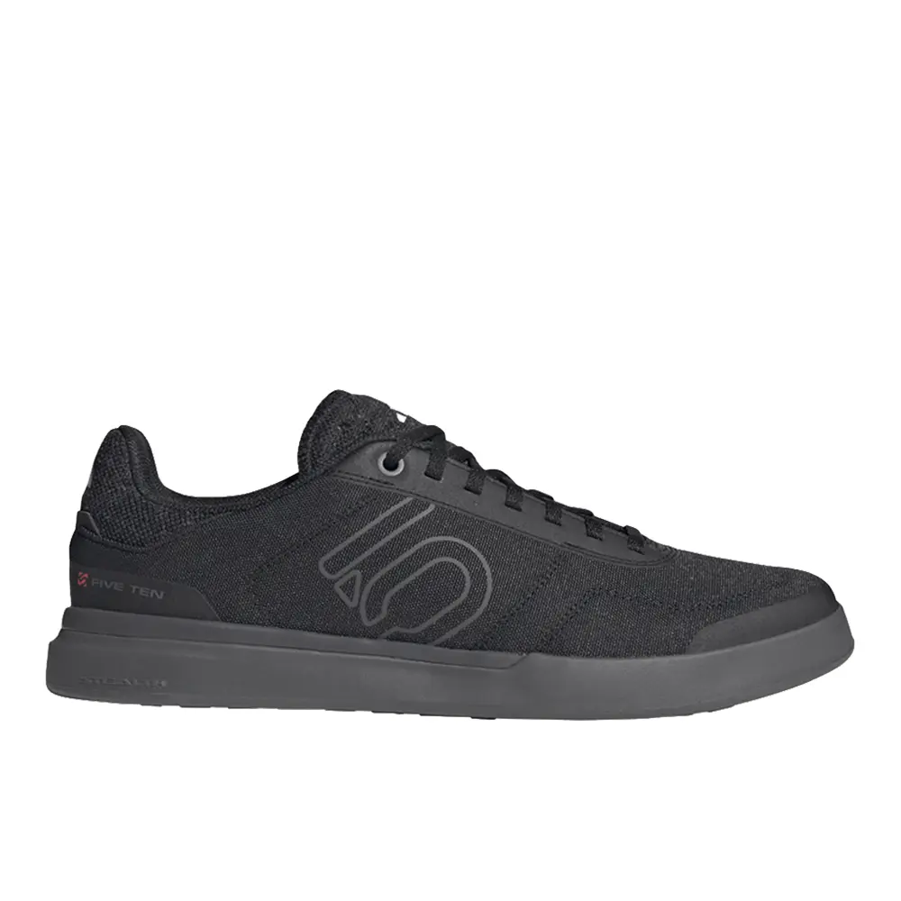 adidas Mens Five Ten Sleuth Dlx Canvas Mountain Bike Sneakers Shoes Casual - Black
