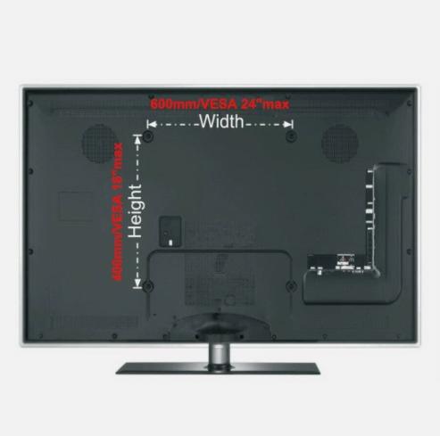 Articulating Full Motion TV Wall Mount Swivel Tilt For 32 42 47 50 55 60 65 70"