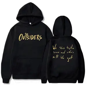 The Outsiders Graphic Hoodie Sweatshirt And T-Shirt Winter Streetwear For Women & Men Men Women Cotton Hoodie