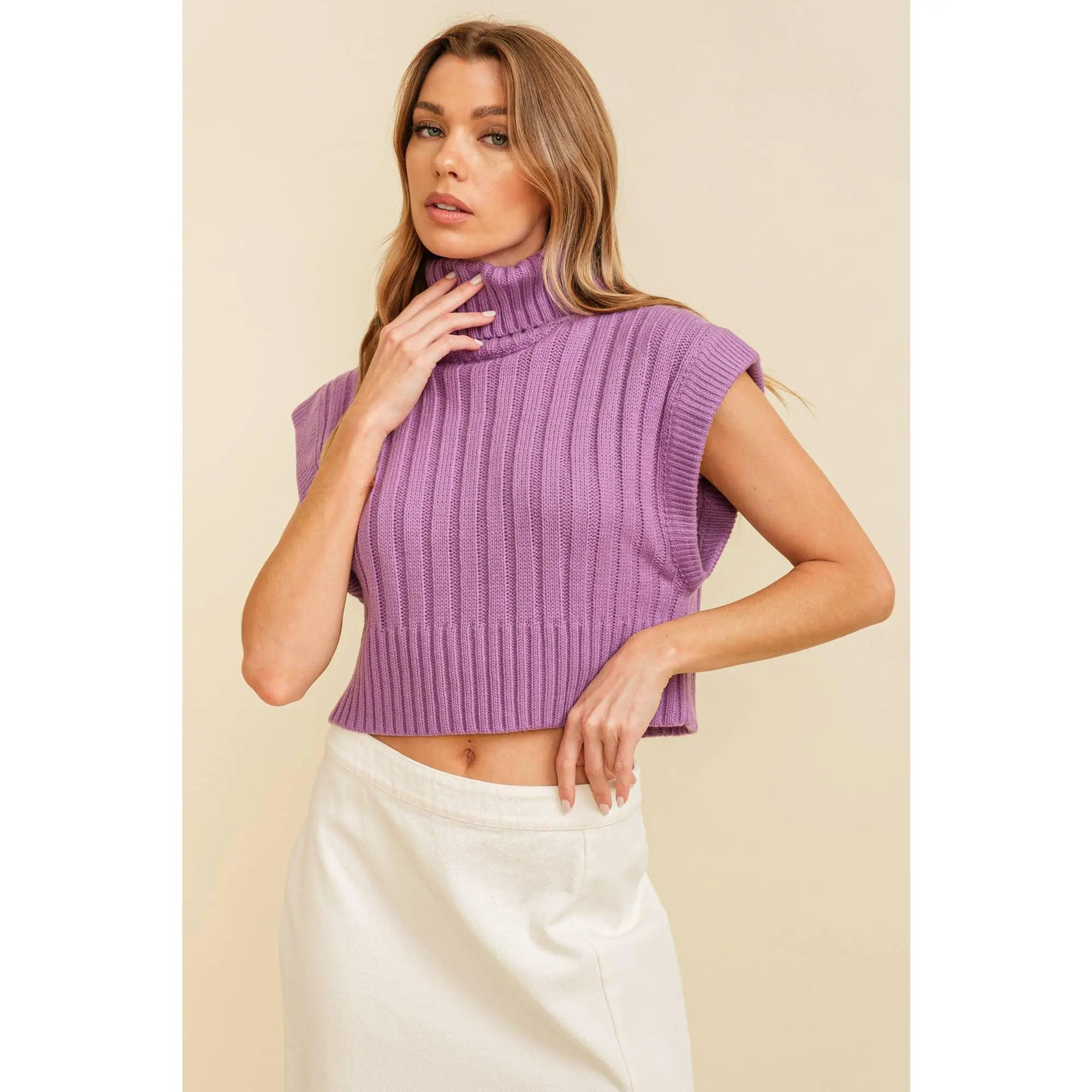 Delaney Sleeveless Sweater