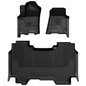 Lasfit fit for 2025-2026 Ram 1500 All-weather Floor Mats With Bucket Seating Only
