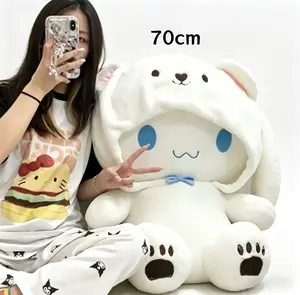 Sanrio Hello Kitty Plush Doll 70 cm Extra-Large Plush Adorable Size Perfect for Fans and Collectors Iconic Charm Larger-than-Life Form