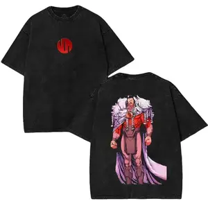 "Thragg The Conqueror" Viltrumite War - Invincible Comic Double Printed Oversize Lightweight Acid Washed Tee TV Series Graphic Tee T-Shirt, Vintage Oversized Streetwear  Heavy Cotton Tee, Gift For Fans Merch