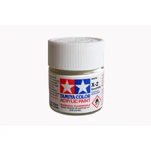 Tamiya Color Acrylic X-2 WHITE- 23ML BOTTLE Tamiya Color Acrylic X-2 WHITE- 23ML BOTTLE