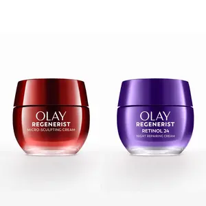 Olay Best Sellers Micro Sculpting Cream and Retinoid Power Couple