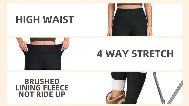 Women's Thermal Leggings in Multiple Colors