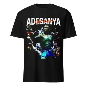 Israel Adesanya Unisex T Shirt Striker Graphic Tee HY373