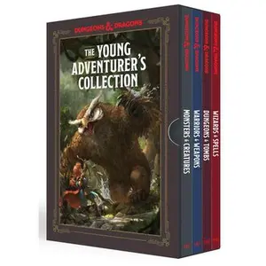 The Young Adventurer's Collection Box Set 1 [Dungeons & Dragons 4 Books]: Monsters & Creatures, Warriors & Weapons, Dungeons & Tombs, and Wizards & Sp -- Jim Zub, Mixed Media Product