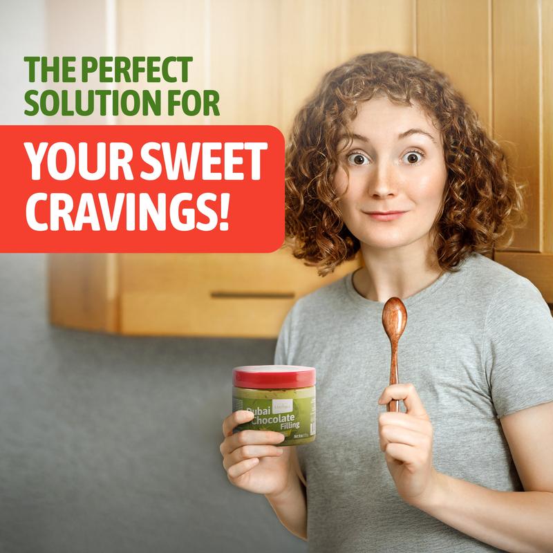 Eastanbul Dubai Chocolate Bar Mixture,Chocolate Bar Pistachio Filling, 8oz