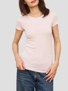 Soft Touch T Shirt in Pink