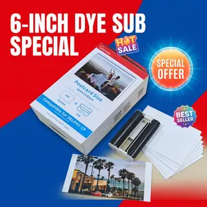 Compatible for Canon Selphy CP1500 CP1300 Ink and Paper for Canon Photo Paper 4x6 Inch Color Ink and Paper Set(3 Ink + 108 Sheets Glossy KP-108in Photo Paper)for Selphy CP1200 CP1000 CP910 CP900 CP810