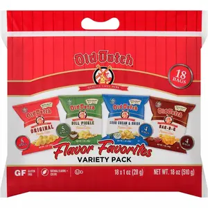 Old Dutch Variety Pack Potato Chips - 18oz/18ct