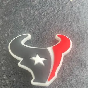 Houston football team Jiblet charm Shoe Decor