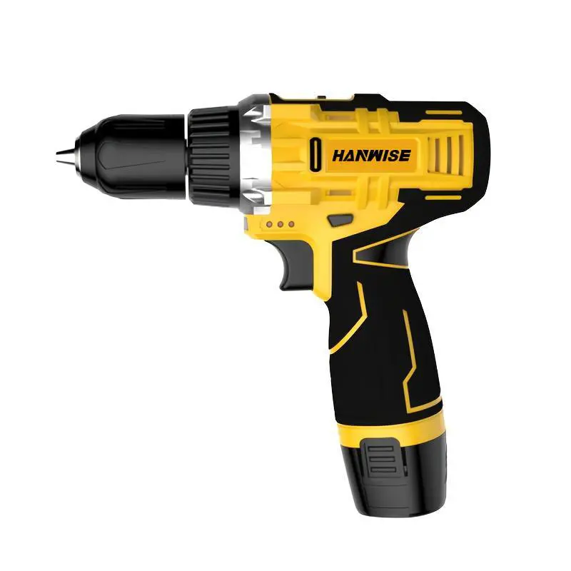 HANWISE 20V Wireless Drill Set, Equipped With 3/8-inch Keyless Chuck, 25+1 Clutch Drill With LED Light, Maximum Torque Of 45Nm, 2 Variable Speeds, 2.0AH Batteries And Quick Charger, Suitable For Home, Outdoor And DIY Projects, Valentine's Day Gift