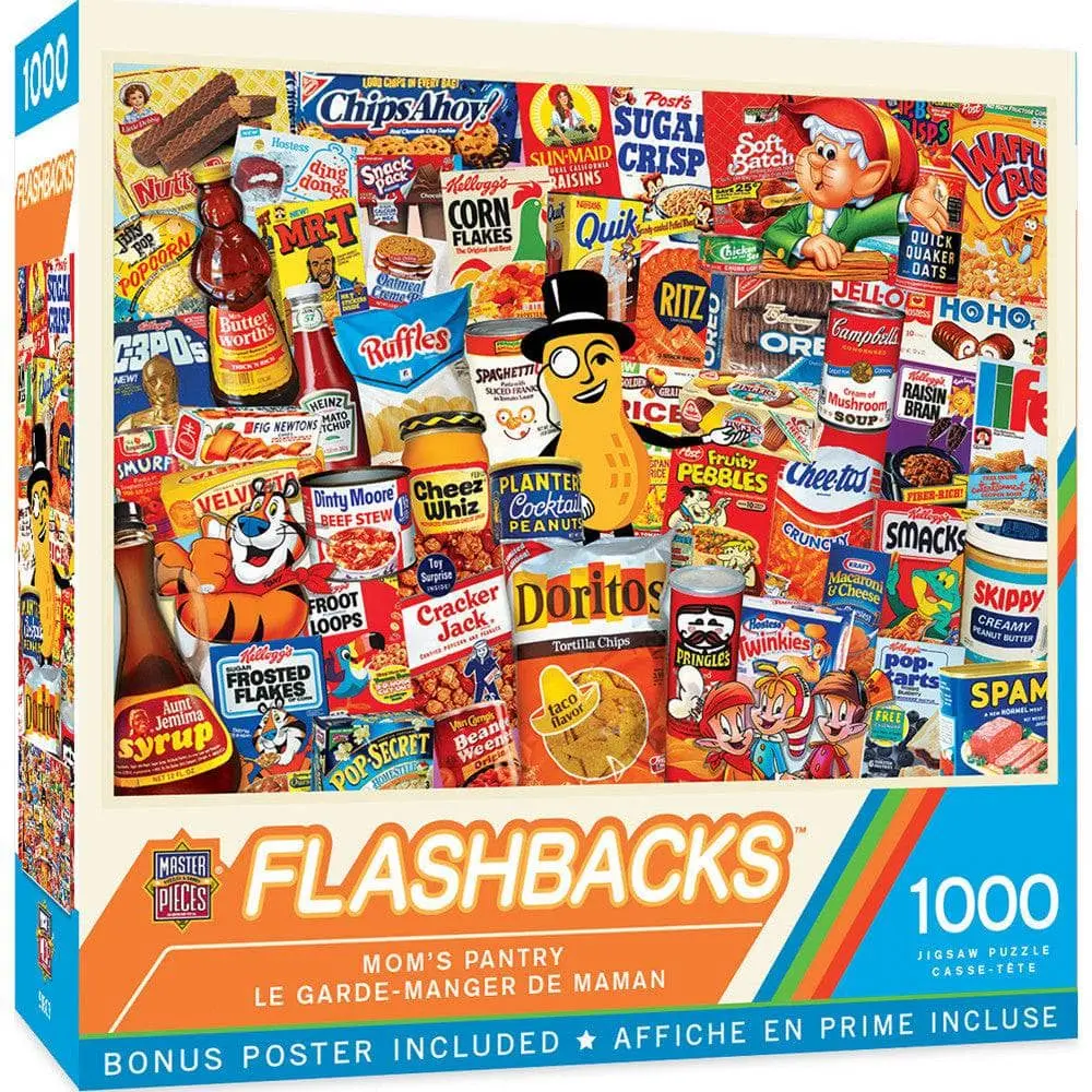 Flashbacks - Mom's Pantry 1000 Piece Jigsaw Puzzle Flashbacks - Mom's Pantry 1000 Piece Jigsaw Puzzle