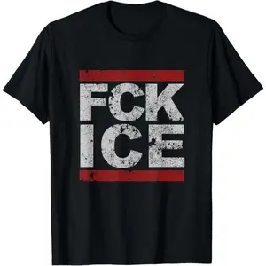 Fck Ice Distressed T-Shirt |   Unisex Cotton T-Shirt |   Unique Gift Tee