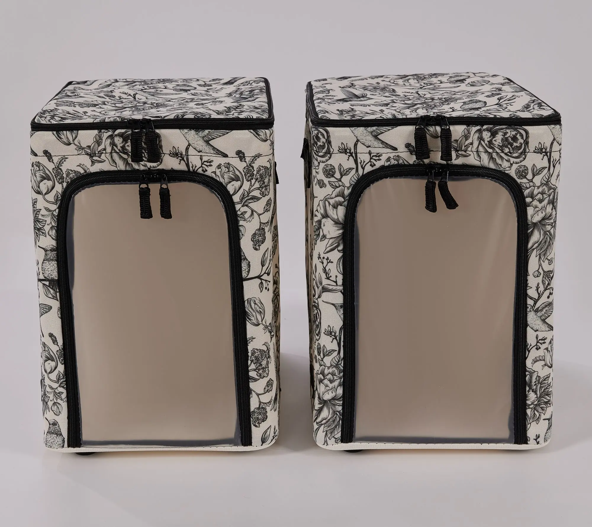 Periea Set of 2_Medium Bathroom Storage with Dividers Periea Set of 2_Medium Bathroom Storage with Dividers