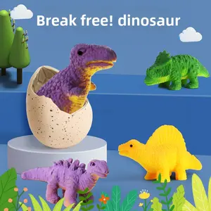 6 Pack  Prefilled Hatching Growing Unicorn Eggs Rainbow Colorful Eggs with 6 Unique Unicorns for Safe Fun Magical Transformation Perfect for Holiday Birthday Gifts Prefilled Stickers