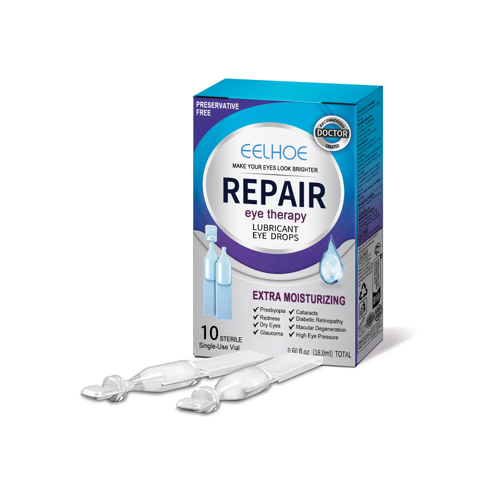 Eye Comfort Drops – Hydrating & Refreshing Eye Care with Panthenol, Sodium PCA & Taurine Eye Comfort Drops – Hydrating & Refreshing Eye Care with Panthenol, Sodium PCA & Taurine