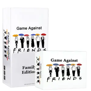 Game Against FRIENDS Value Bundle- A party cards game featuring Regular and Jumbo Pack