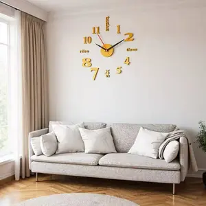 Glow Wall Clock  — Simple Design with Soft Night Visibility | Easy Setup, Clean Look, Perfect for Everyday Spaces