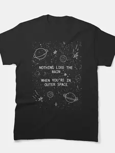 5SOS 5 Seconds of Summer Outer Space Lyric Doodle Classic T-Shirt, 5sos Shirt, outer space unisex shirt, sounds good feels good Tees, music, punk, pop, instruments, 5 seconds of summer, luke hemmings, ashton irwin, calum hood, michael clifford, doodle,