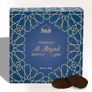 Maamoul al Abyad Bakhoor by Dukhni | 40 Grams White Oud Bakhoor Incense
