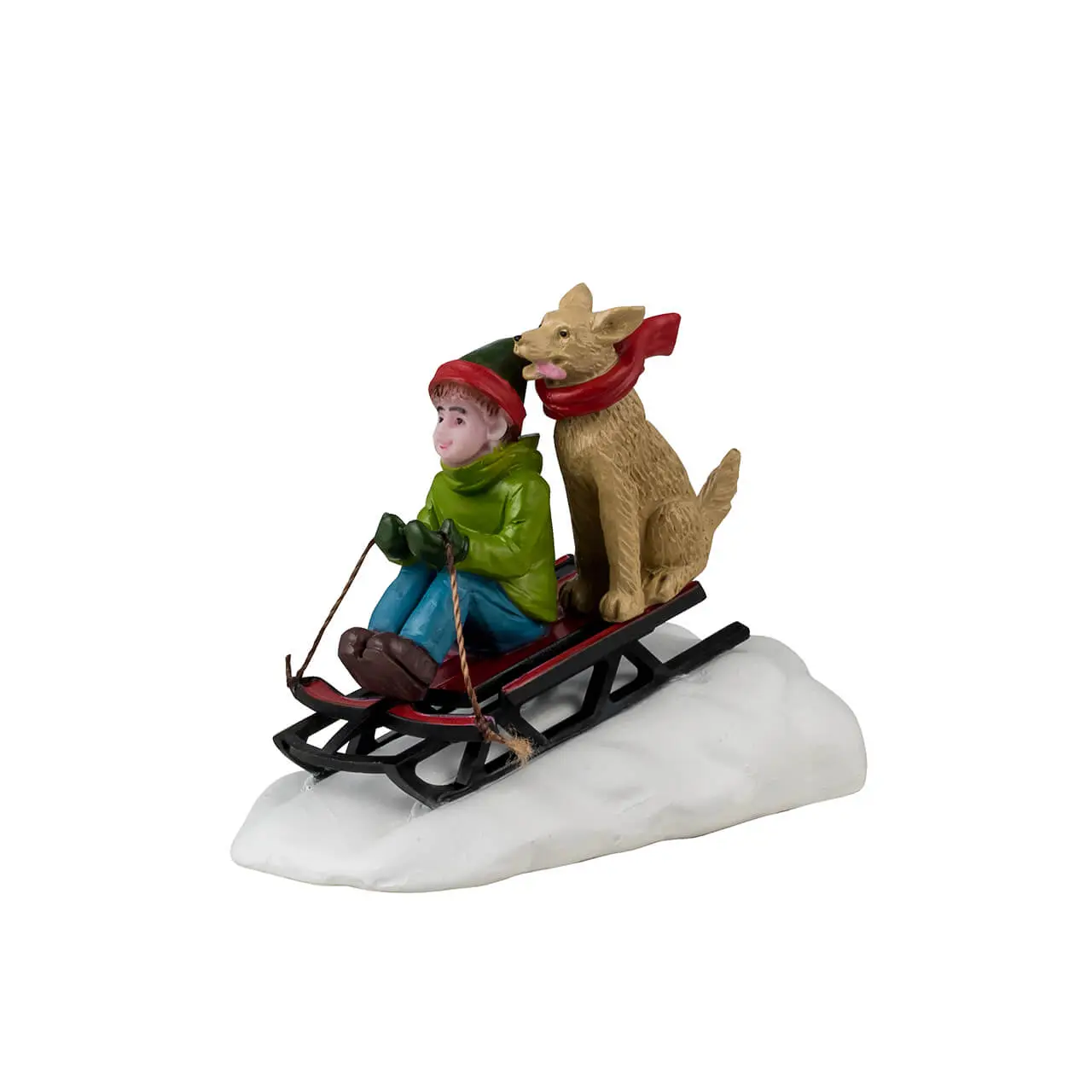 Lemax Doggone Downhill Sledding Figurine #42351