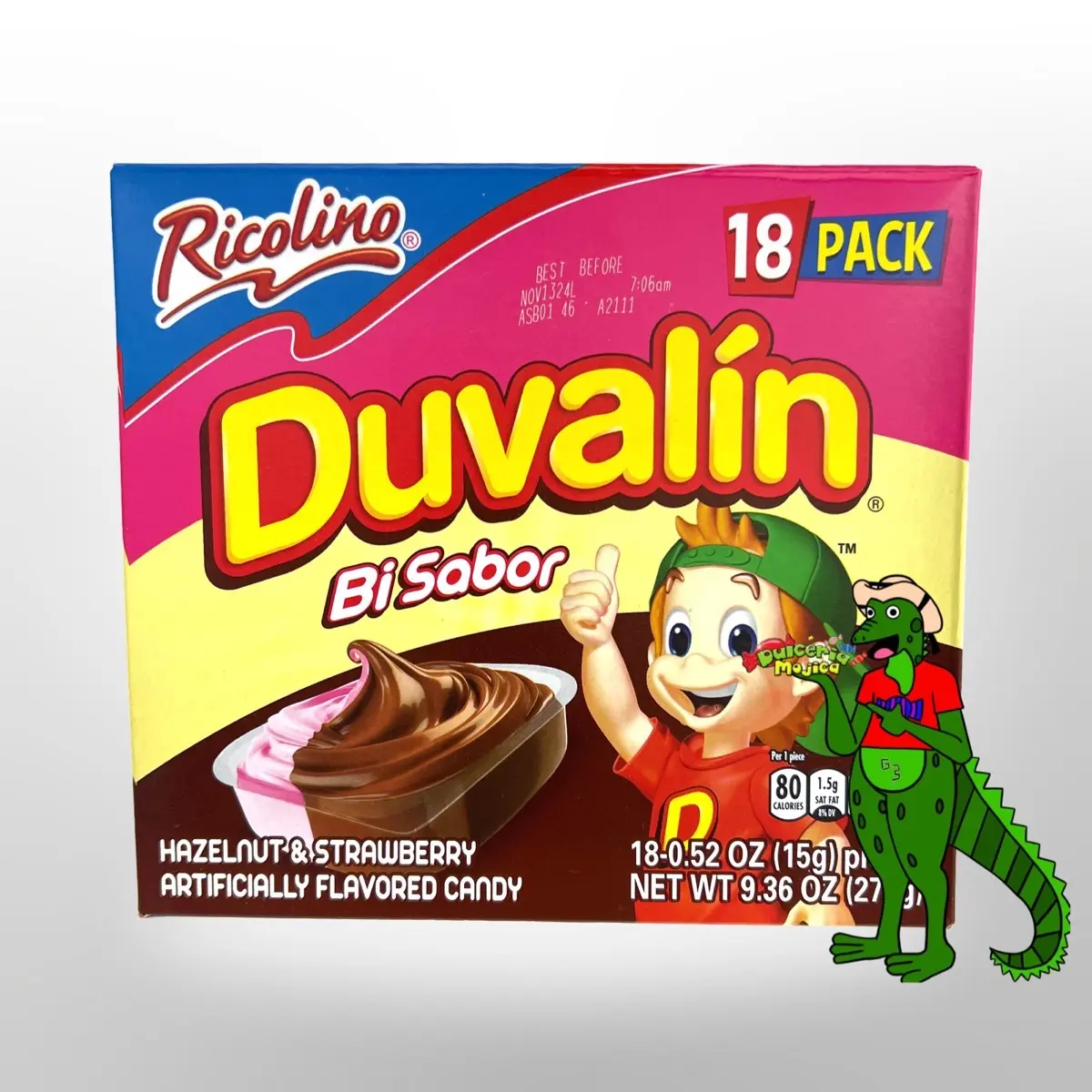 Ricolino Duvalin Strawberry Hazelnut Soft Milky Candy Ricolino Duvalin Strawberry Hazelnut Soft Milky Candy