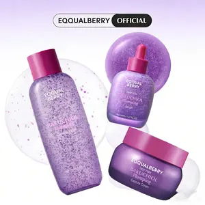 EQQUALBERRY Bakuchiol Plumping Serum – Pore and Wrinkle Minimizer | Retinol Alternative for Sensitive Skin | Enhances Firmness and Elasticity with Ceramide, 1.01oz / 30ml