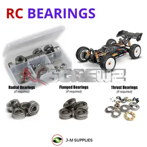 RCScrewZ Metal Shielded Bearings tra139b for Traxxas Jato 4x4 VXL-4s 1/8 Buggy (#90386-4) | RCX