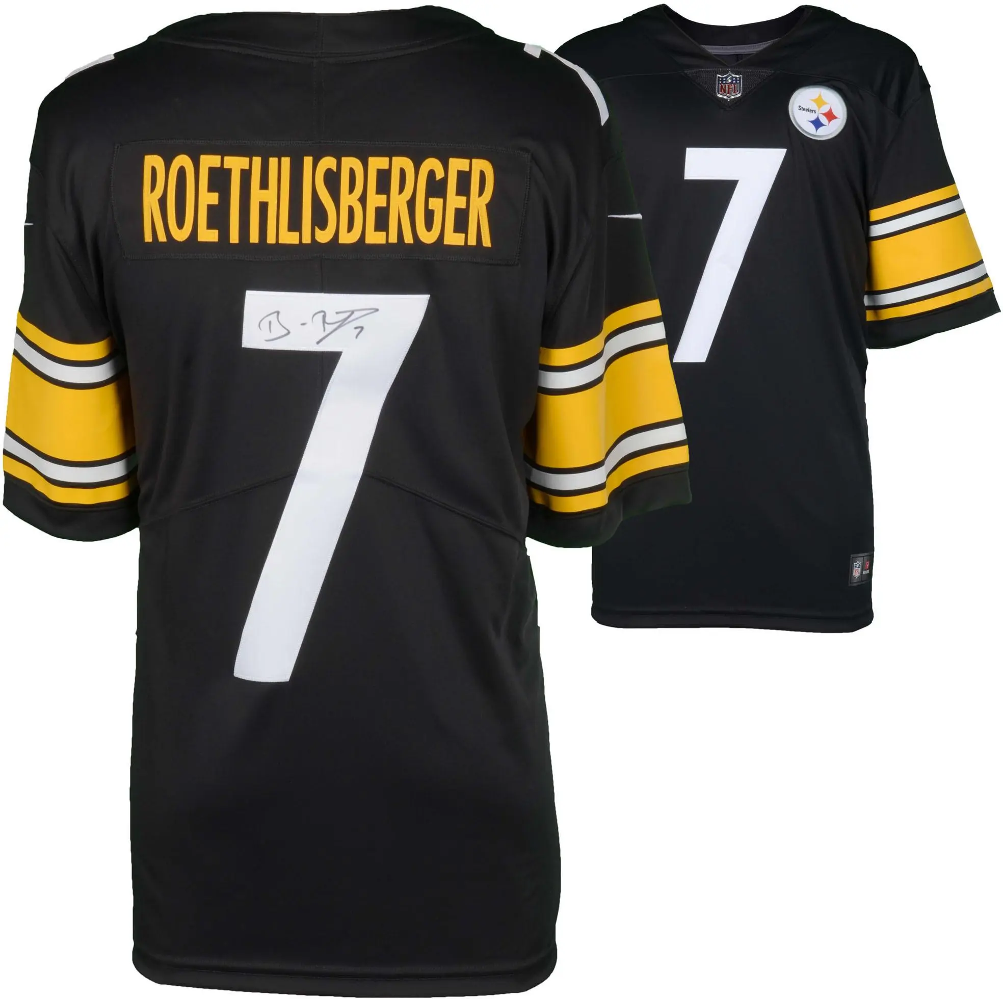 Ben Roethlisberger Pittsburgh Steelers Autographed Nike Black Limited Jersey - Fanatics Authentic Certified