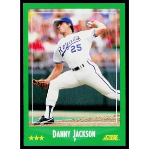 Danny Jackson 1988 Score #398 Kansas City Royals