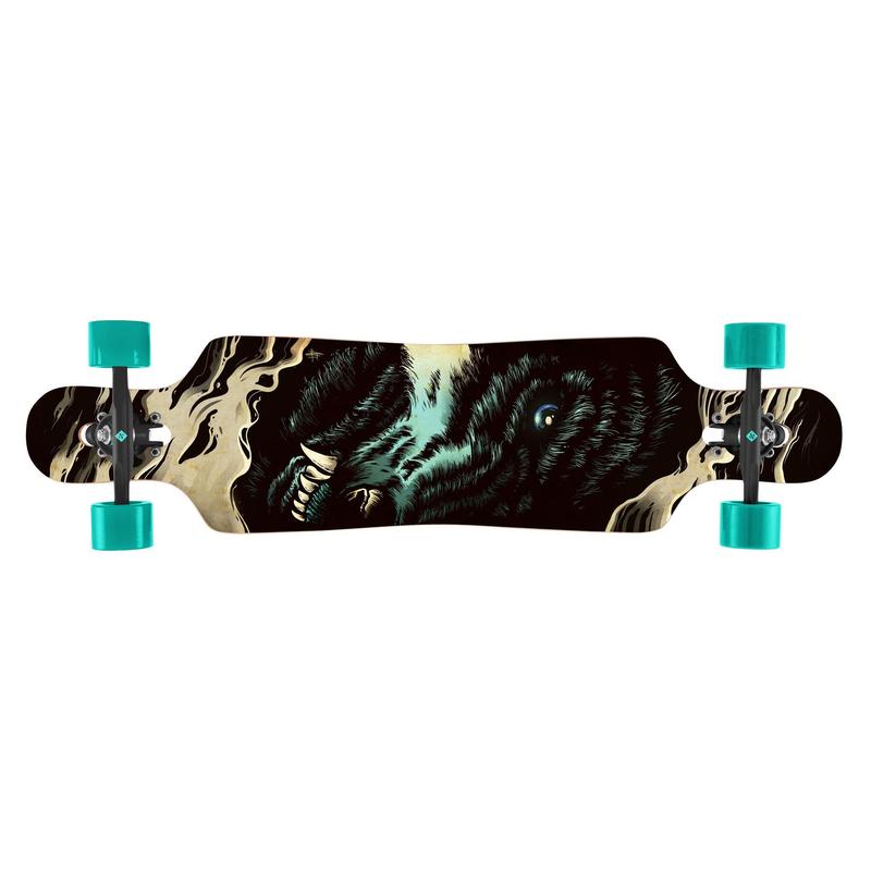 Street Surfing Longboard Wolf Drop Through 9.5" x 39"