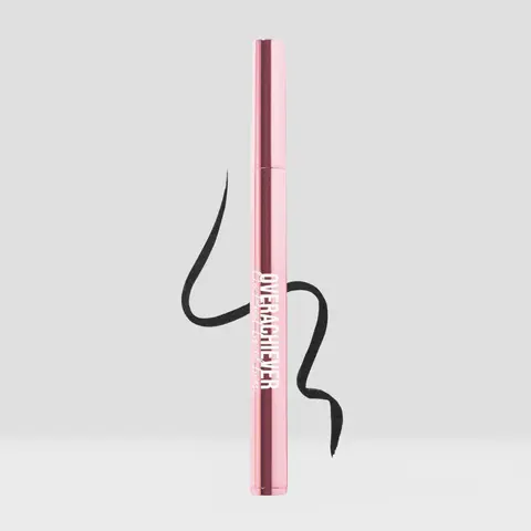 Beauty Creations Overachiever On Point Cosmetic Liquid Eyeliner Pen - Super Fine Felt Tip, Quick Dry, Durable, Smudge Proof, Dark, Precision, Pen-Shaped Eye Makeup Product with Iron Oxides